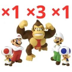 【匿名発送‼️5点セット❗️】スーパーマリオ スタンダードフィギュア2