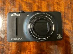 Nikon COOLPIX S9300 デジカメ ブラック 動作確認済 - メルカリ