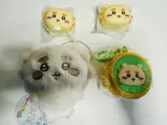 【未使用】ちいかわ プライズ シーサー 4個セット