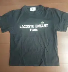 LACOSTE ENFANT 半袖 Tシャツ ブラック 38