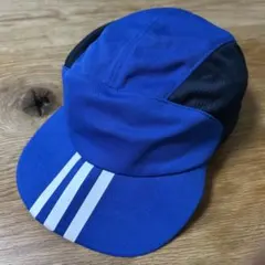 サッカーキャップ　adidas ブルー/ホワイト　ジュニア