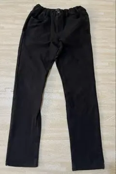 GLOBAL WORK 裏起毛 ブラックパンツ 140