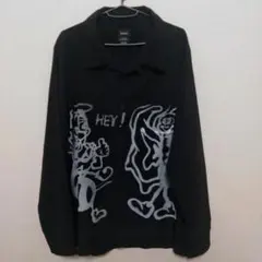 RVCA 黒 シャツ M キャラクターグラフィックのサムネイル