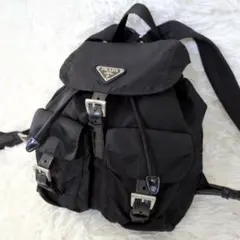 人気✨️プラダ　PRADA リュック　バックパック　ナイロン　ブラック　黒
