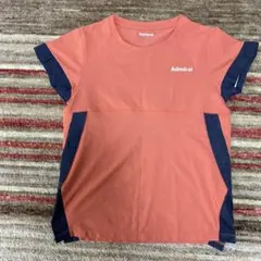 Admiral レディース Tシャツ Lサイズ オレンジ/ネイビーのサムネイル