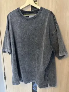 MAISON SPECIAL Tシャツ グレー　ケミカルウォッシュのサムネイル