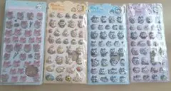 新品未開封品　ちいかわ ボンボンドロップシール、ポップシール 　4セット