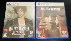PS5 ロストジャッジメント ジャッジアイズ 2本セット