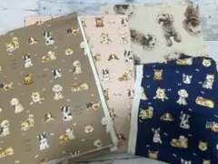 kokka ハギレ　廃盤　トイプードル　柴犬　ヨーキー