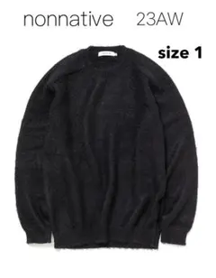 nonnative 23AW DWELLER SWEATER KIDMOHAIR