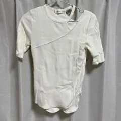 MOUSSY 半袖Tシャツ(白)