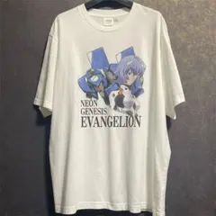 GU ウォッシュドグラフィック Tシャツ EVANGELION XL 綾波レイ