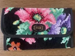 FEILER フェイラー 花柄 刺繍ポーチ