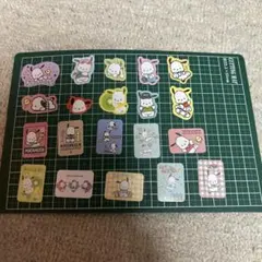 ポチャッコ　サンリオ　フレークステッカー　フレークシール　おすそわけ