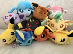 【タグ付き】ポケモン くったりぬいぐるみ　セット 10体