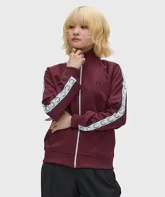 FRED PERRY トラックジャケット バーガンディのサムネイル