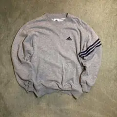 00s adidas three stripes sweater