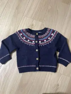 ノルディック　カーディガン80