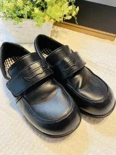 黒いフォーマルシューズ 21.0cm 美品✨