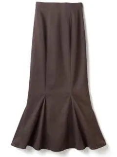 GRL ハイウエストマーメイドツイルスカート S 【rut596】