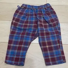 breeze チェックパンツ 80