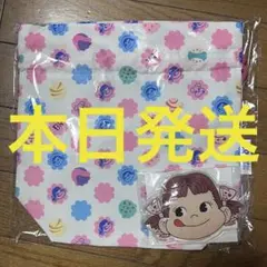 【新品未開封】サーティーワン ペコちゃん 巾着 保冷剤 コラボ ランチバッグ