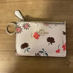 COACH 花柄 カードケース　パスケース　定期入れ