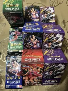ワンピースカード 未開封 BOX & バラパックセット テープ付き