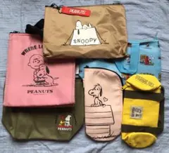 PEANUTS スヌーピー 雑誌付録　6点セット