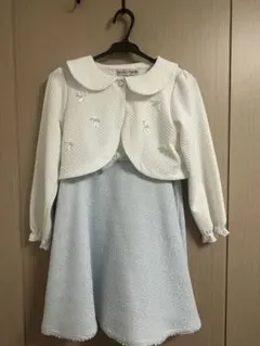 美品★キャサリンコテージ　カーディガン付き水色ドレス