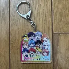 カラフルピーチ　アクリルキーホルダー