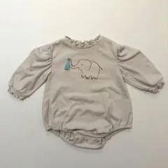 perfect joy ベビー ロンパース 80cm 象さん　バースデイ