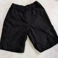 美品　GU ブラック ハーフパンツ 150サイズ