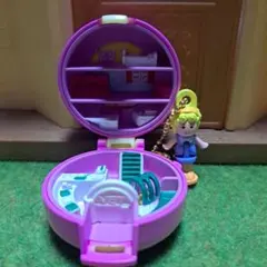 ポーリーポケット ミニチュア 女の子 ミニチュアハウス ごっこ遊び キーホルダー