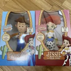 トイストーリー ウッディ ジェシー 箱入りぬいぐるみセット 限定品