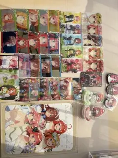 五等分の花嫁 カード キーホルダー アクスタ色々セット