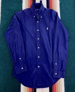 Ralph Lauren BDシャツ ネイビー　XSサイズ