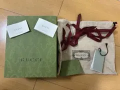 GUCCI ギフトボックス 保存袋 カード付き
