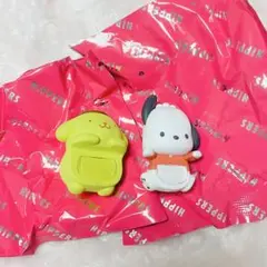 HIPPERS ピッパーズ サンリオ ポチャッコ プリン フィギュア マスコット
