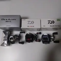 Retirement from bass fishing: Baitcasting reel set