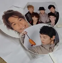 SMAP うちわ 4枚セット 香取慎吾 草彅剛 中居正広 - メルカリ