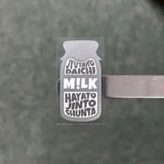 cha-ko　M!LK 箱推し 牛乳瓶ステッカー M!LK 箱推し 牛乳瓶ステッカー - メルカリ