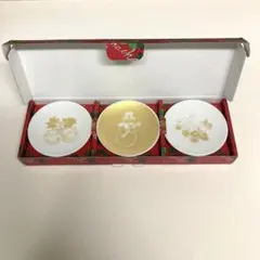 coach 非売品　食器皿　3枚セット　クリスマス使用　新品未使用