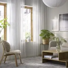 リル　IKEA レースカーテン　２枚