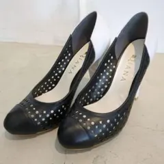 限定カラー✨ DIANA ダイアナ パンプス 24cm 白 黒