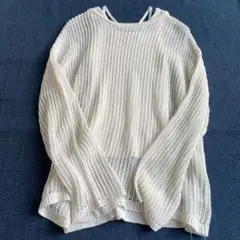 carth music&ecology メッシュプル オーバー＋タンクトップ