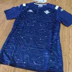 新品Kappa Real Betisトレーニングシャツベティス紺のサムネイル