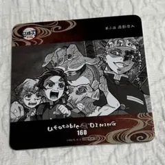 宇髄天元&炭治郎善逸伊之助 鬼滅の刃×ダイニング限定 遊郭編コースター1枚