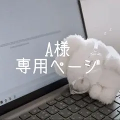 A様専用ページ