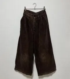 グローバルワーク コーデュロイワイドパンツ Sサイズ global work